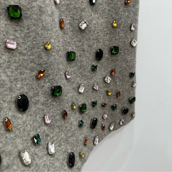 NWT Zara Knit Beaded Jewel Embellished Blazer and Skirt 2 Piece Set. Rare.⭐️ - Picture 14 of 16